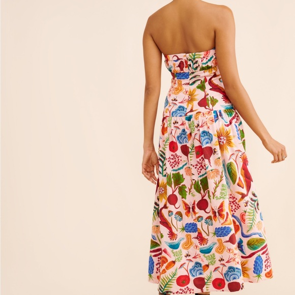 FARM Rio Multicolor Strapless Dress - Picture 3 of 4